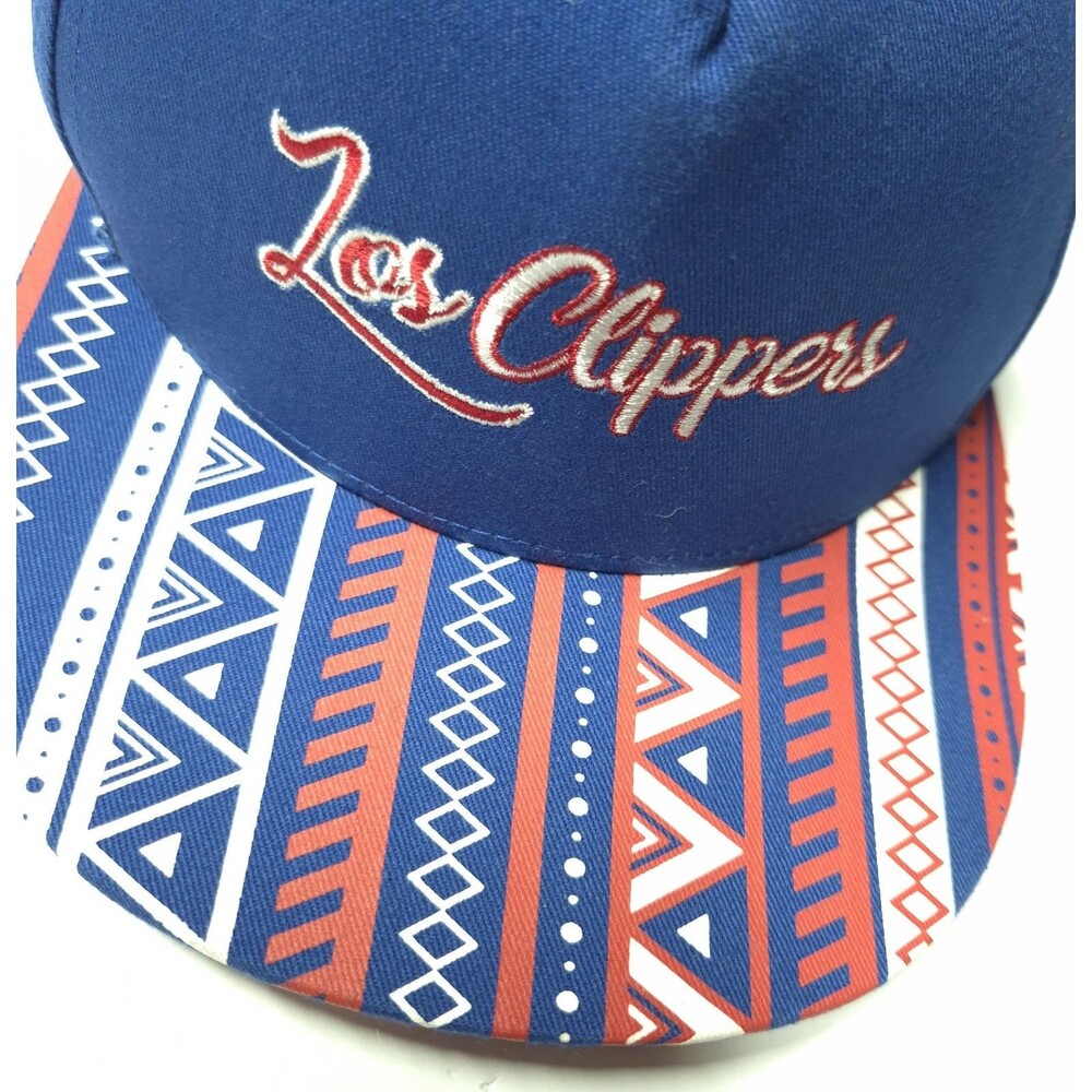 LA Clippers Snapback Hat Melonwear Agua Caliente Tribal Graphic Bill Cap NWOT - Picture 4 of 7